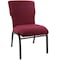 Flash Furniture Advantage Maroon Discount Church Chair, 21" Wide EPCHT-104 - alternate 1